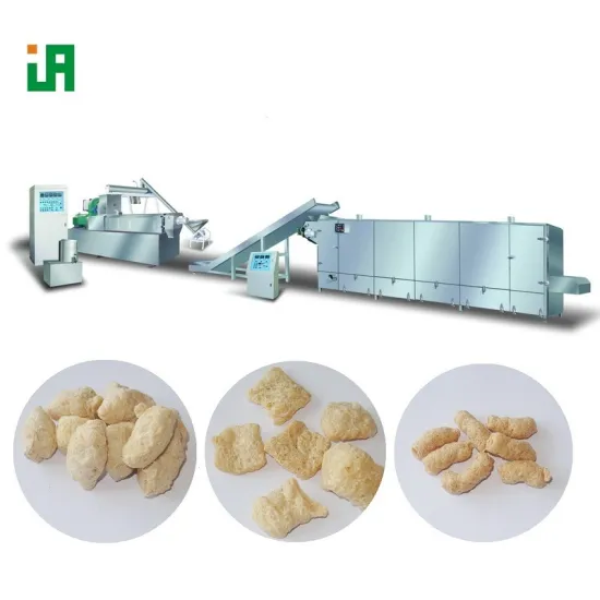Textured Soy Protein Plants Extrusion Press Machine