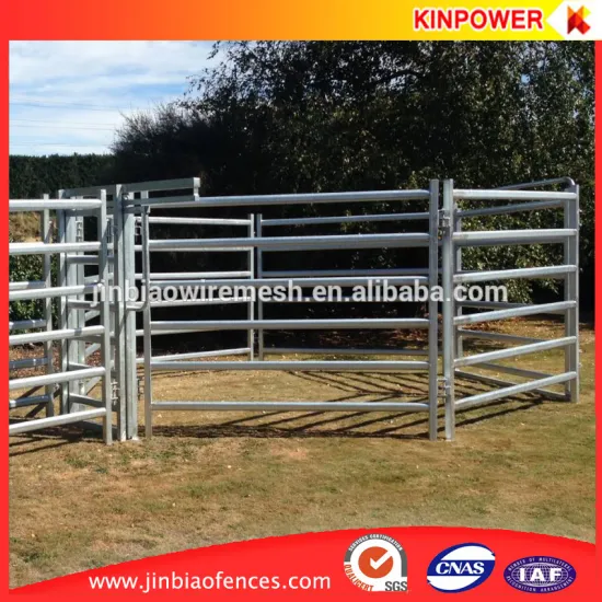 Hot dip galvanized Cattle Panel Fence Design