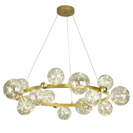 INSHINE Annular Bulb Bright Pendant Light