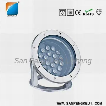 Ф226xW180xH240mm 18W IP68 Underwater Video LED Lights