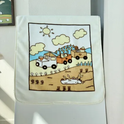 Super Soft Eskimo Rashcel Mink Baby Blanket - Wholesale 2024 Baby Bedding Product for Newborns