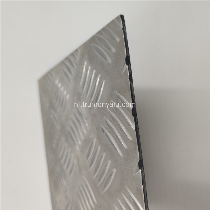 Embossing aluminium decoratief blad