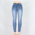 Wholesale Ladies Skinny Ripped Jeans