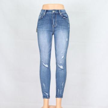 Großhandel Damen Skinny Ripped Jeans