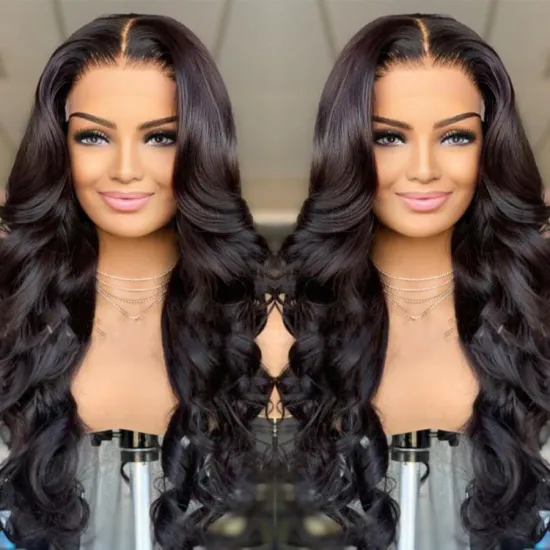 Cheap Wholesale Transparent Hd Full Lace Human Hair Wigs Brazilian Virgin Hair Lace Frontal Hd Lace Front Wig For Black Women