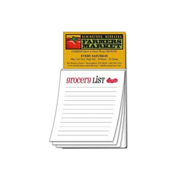 Fridge Magnetic Memo Pad Shopping List