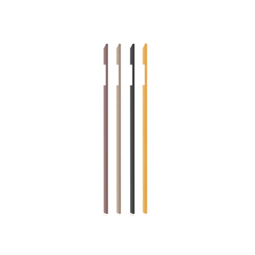 Moderne minimalistische lange Garderobe Griff ad98001New