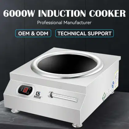 Electric Induction Cooker 6000W Multi-function Furnace Cooker