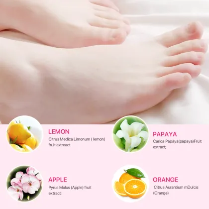 JoyPretty Organic Foot Mask: Exfoliating & Moisturizing Foot Skin Repair