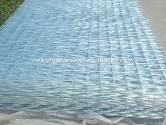galvanized welded wire mesh panel , Construction wire mesh
