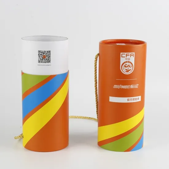 Printing Logo Custom Electronic Product Packaging Tube Box