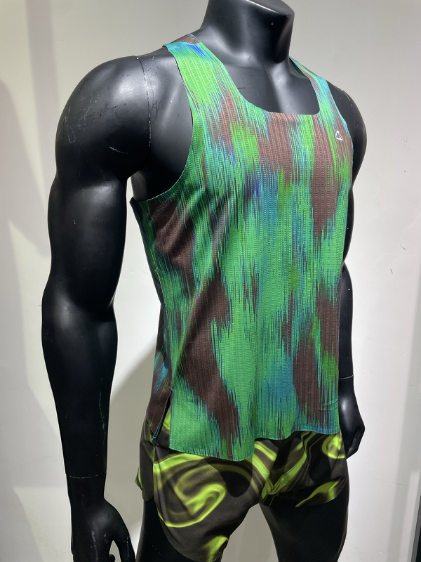 Digital Printing Running Vest Quick Dry Sports Vest Marathon Training Vest