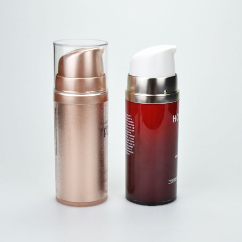 Svuota a doppia parete cosmetica da 50 ml da 100 ml di crema per occhi iniezione bottiglia per pompa airless