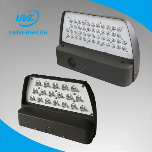 13W-120W Modern led wall light IP66 outdoor led light wall mount with CE UL DLC ETL certifications