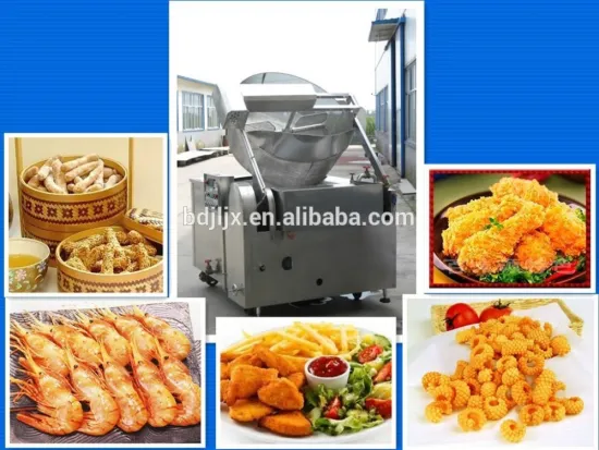 Stainless Steel Industrial fried chicken gas frying device