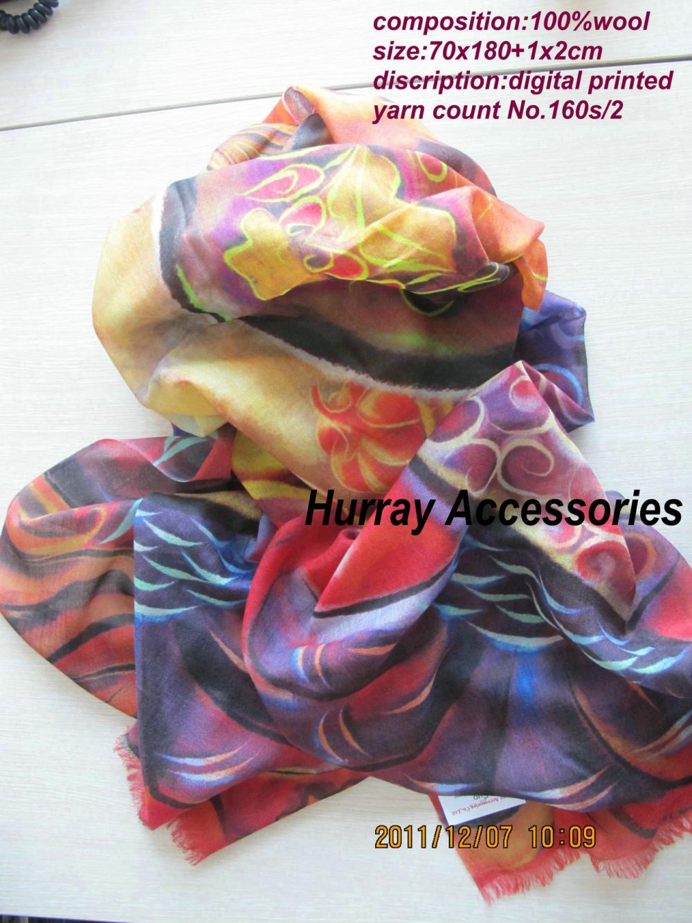 Luxury Cashmere Scarf Yf 2011 197