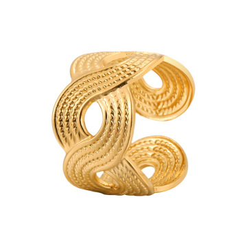 Titanium Steel Open Index Finger Ring Niche Jewelry