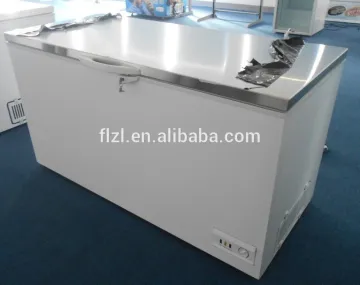 Chest Freezer BDS-550 S/S 304, S/S 201 door freezer