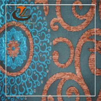jacquard chenille upholstery fabric