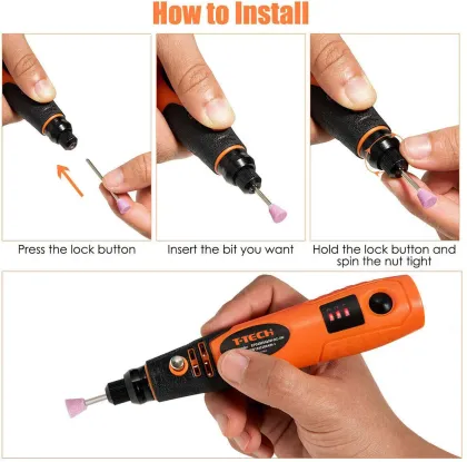 3.6V Grinder Pen Engraving Rotary Tool Compatible with Dremel