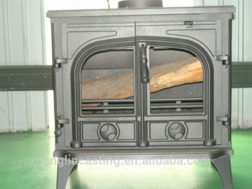 cast iron gas stove