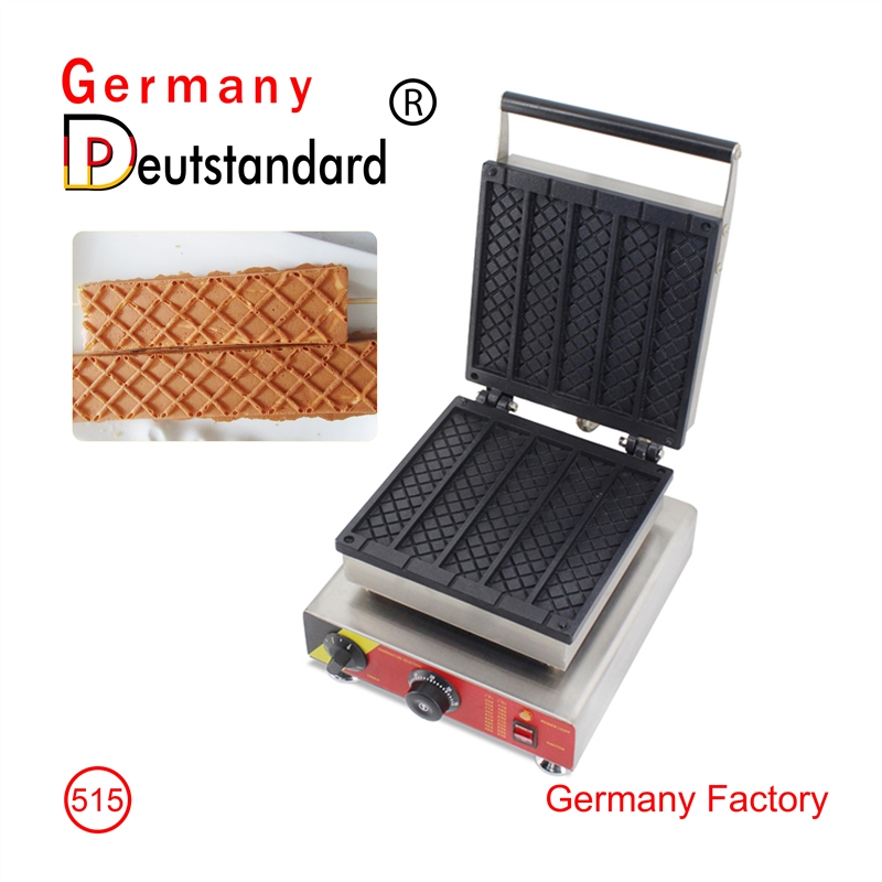 Lange Waffel des Gitterwaffelherstellers 5pcs