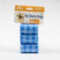 poop bags portable doggy waste green roll bag