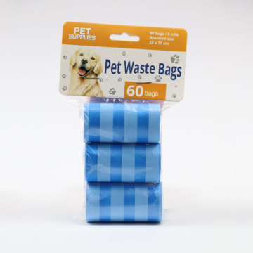 poop bags portable doggy waste green roll bag