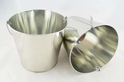 metal cookies biscuits bucket pail