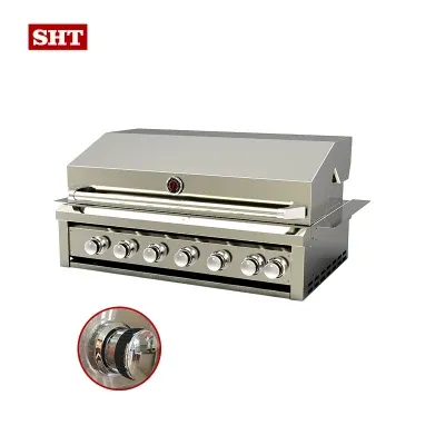 Outdoor Kitchen Garden Barbecue Grill Villa Party Built in Gas Grill