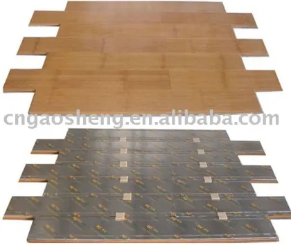 bamboo wooden floor with greener material natural floor