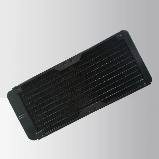 Aluminum water cooled CPU radiator