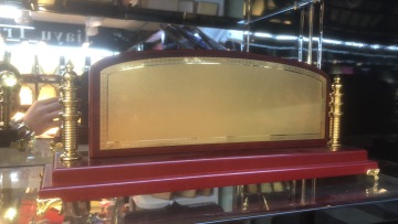 Wood Desk Name DN-8