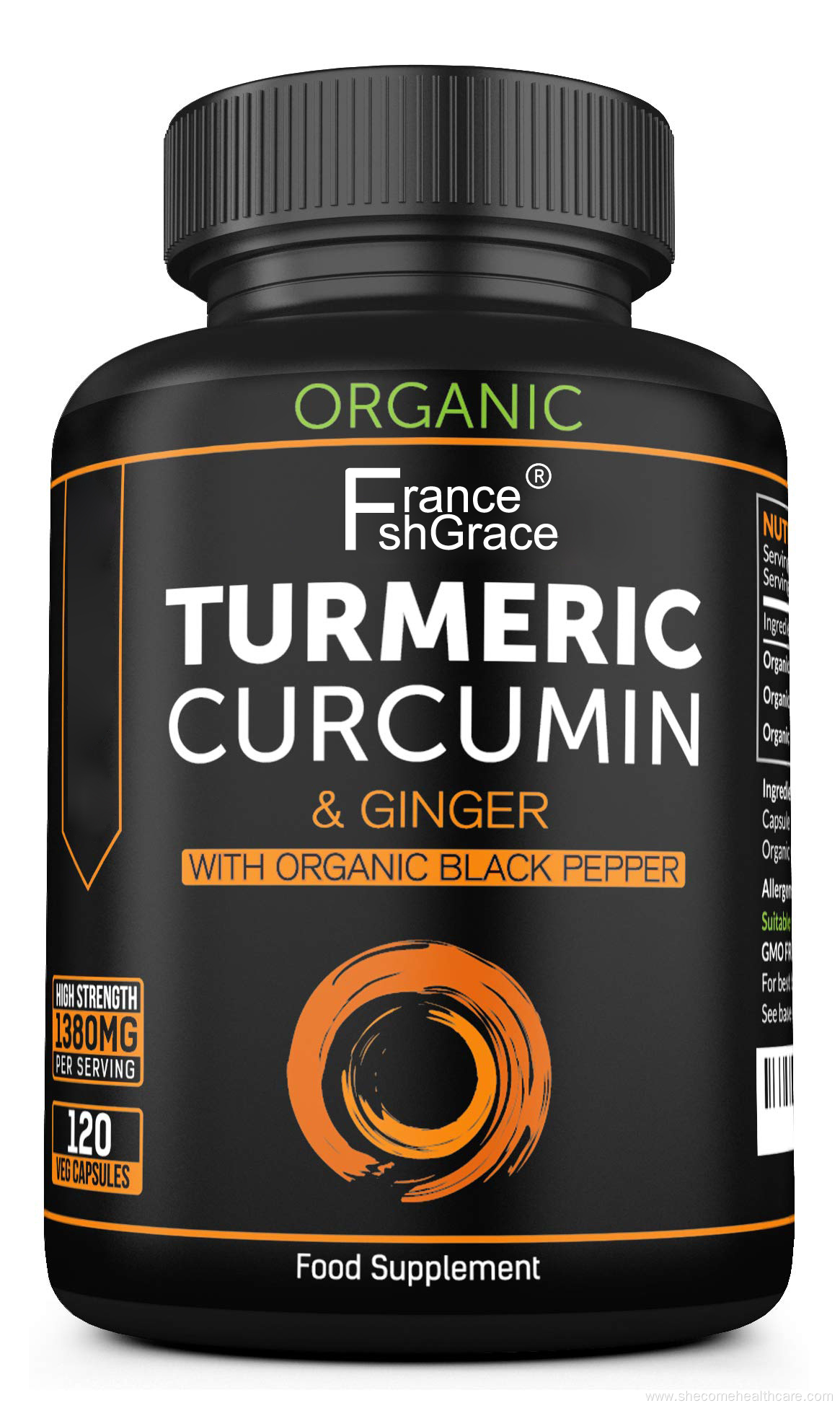 Turmeric Curcumin Black Pepper Extract curcumin capsules
