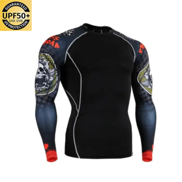 High Quality Wholesale Custom Long Sleeve Shirts and Rashguards