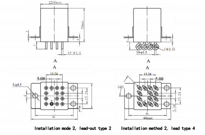 Construction interne du JSB-85M montrant une conception hybride électromagnétique-solide