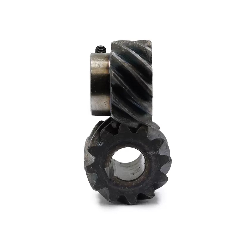 Oversized 45-Degree Bevel Gear Left Spin Staggered Screw Gears 1M 2M 3M High Torque