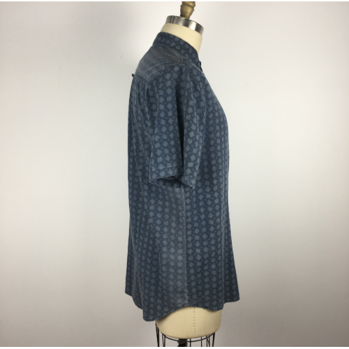 men short sleeve plaid Anti-pilling shirts