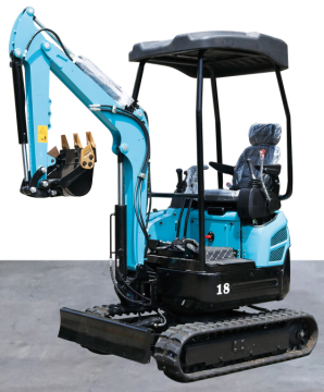High Efficiency 1.8 Ton Mini Crawler Excavator at Cheap Price