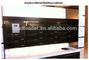 Keyless Metal Mailbox Cabinet