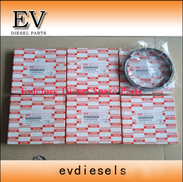 ISUZU engine piston ring 6WA1-T 6WA1TC 6WA1-TC