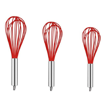 Küche Silikondraht Edelstahl Ballon Whisk Schläger