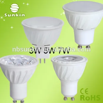 Factory price 7W led spot light GU10, GU10 led with 2years warranty made by Ningbo factory who has 8years experience