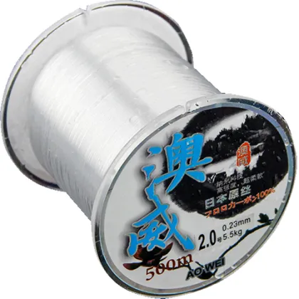 Original Silk Main Line Super Monofilament Fishing Line - 500m Nylon