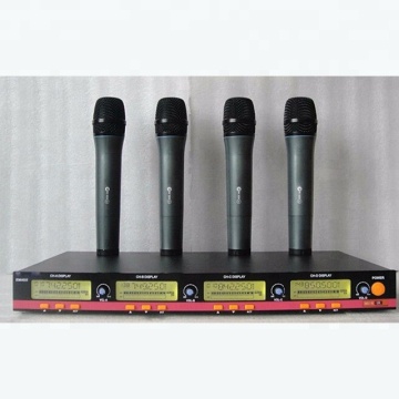 4 Channel UHF Wireless Microphone EM4035 Search Engine