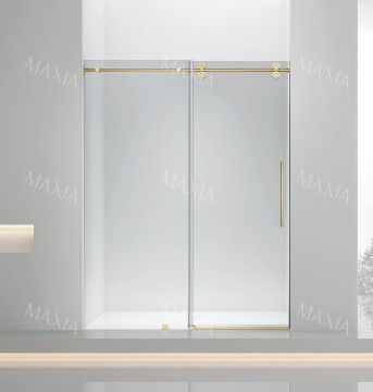 golden one fixed and one sliding screen