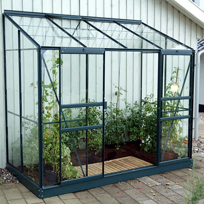 Small Glass Garden Greenhouse for Family