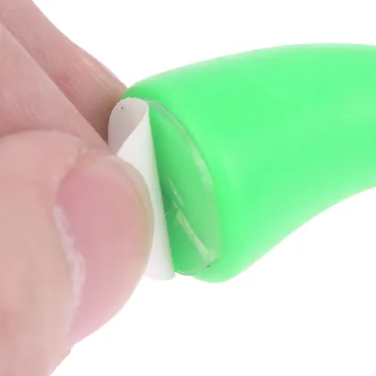 2Pcs Silicone Motorcycle Helmet Stickers - Devil Horn Cat Decoration for Helmets