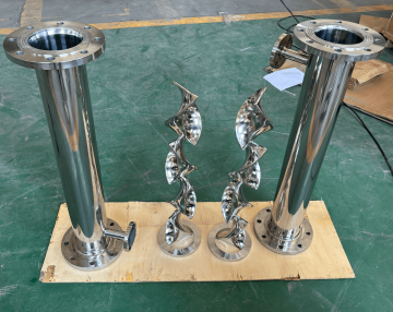 SK static mixer with Carbon steel and Stainless steel