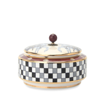 Ceramic Smokeless Ashtray with Lid - AST-005 Vintage Round Porcelain Ashtray, 5.7 Inch